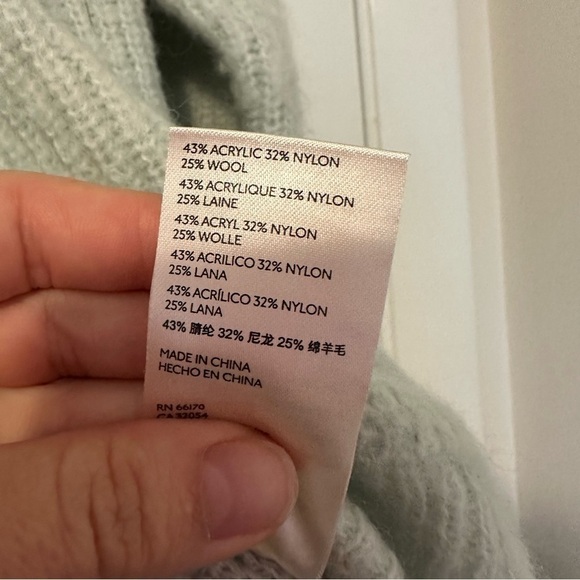 Free People Autumn Sky Sweater in Cloud Combo Womens Size XL Striped - Picture 6 of 6